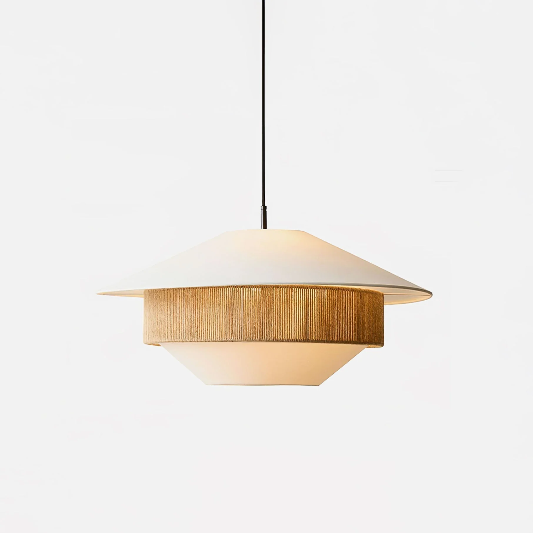 Solis Modern Fabric Pendant Lamp