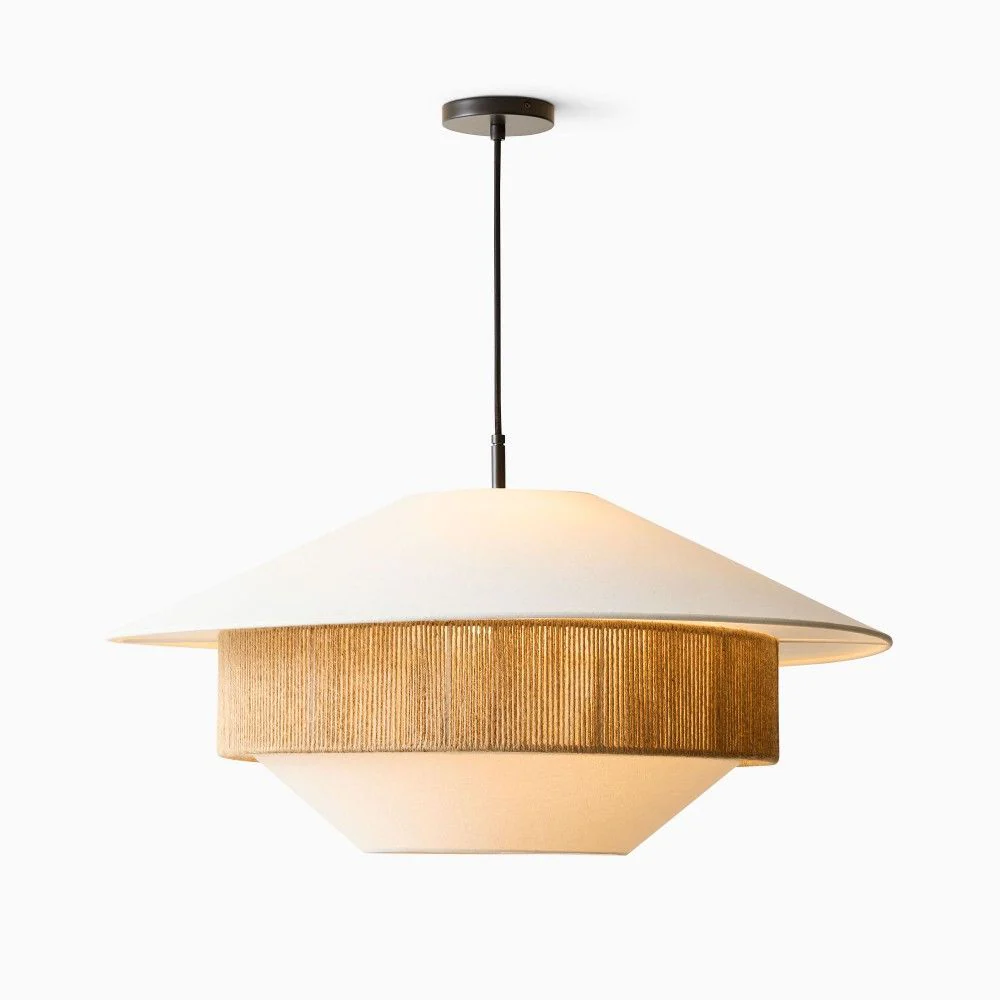 Solis Modern Fabric Pendant Lamp - Image 13