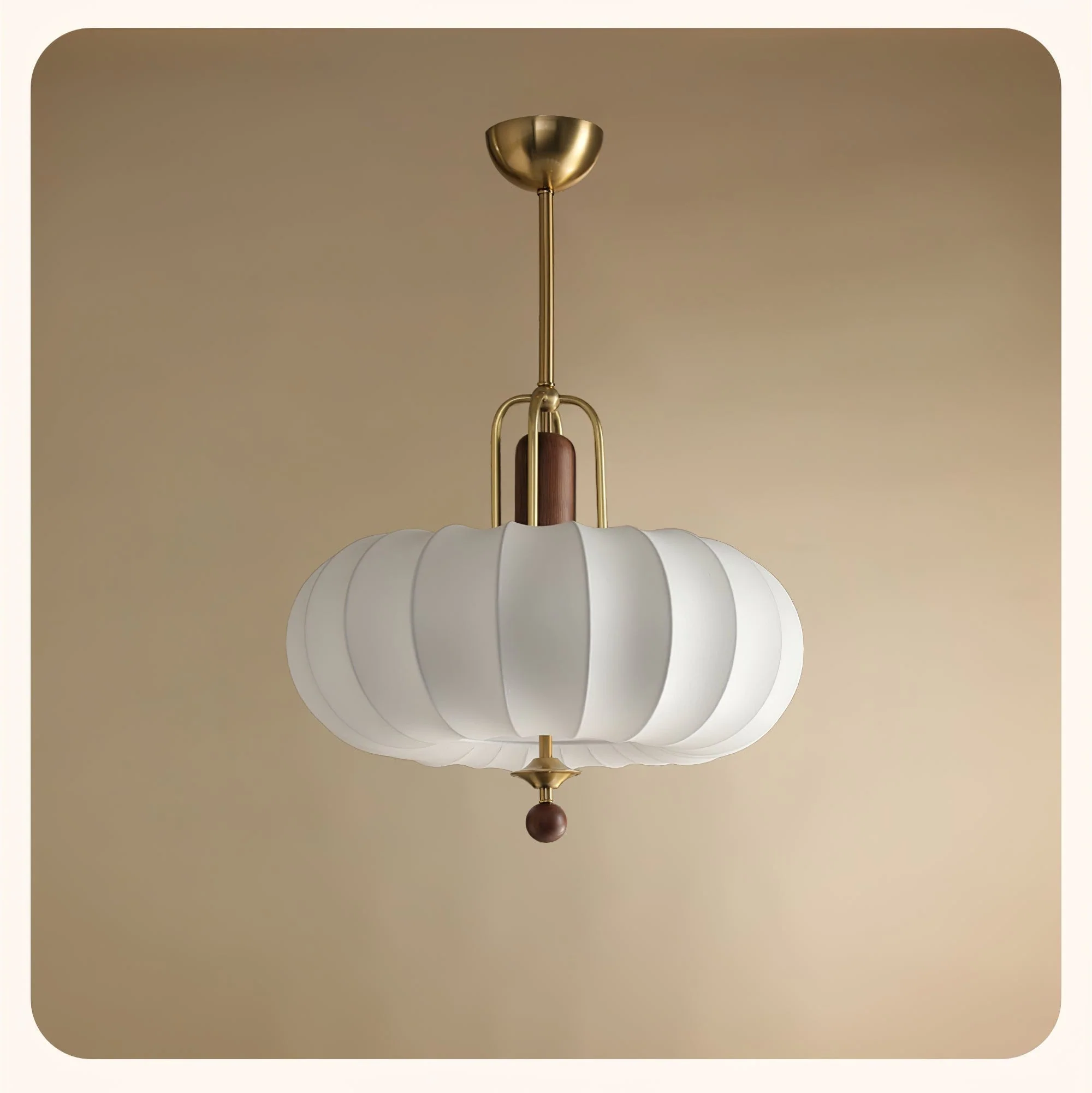 Solis Retro Gold Pendant Lamp - Image 9