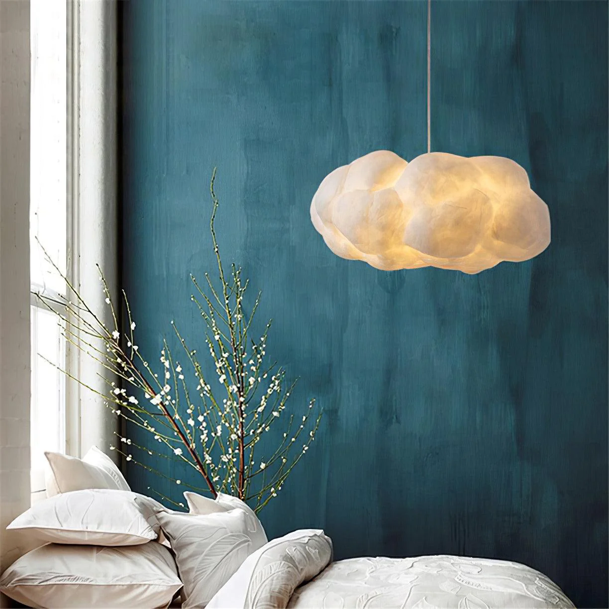 Solisce Fiber Silk Pendant Light - Image 3