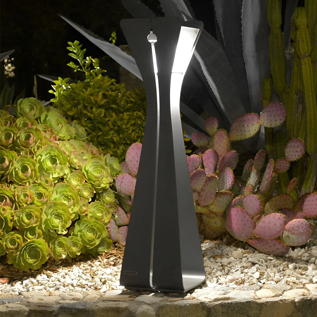 Solitry Sleek Stainless Steel Outdoor Pathway Lights