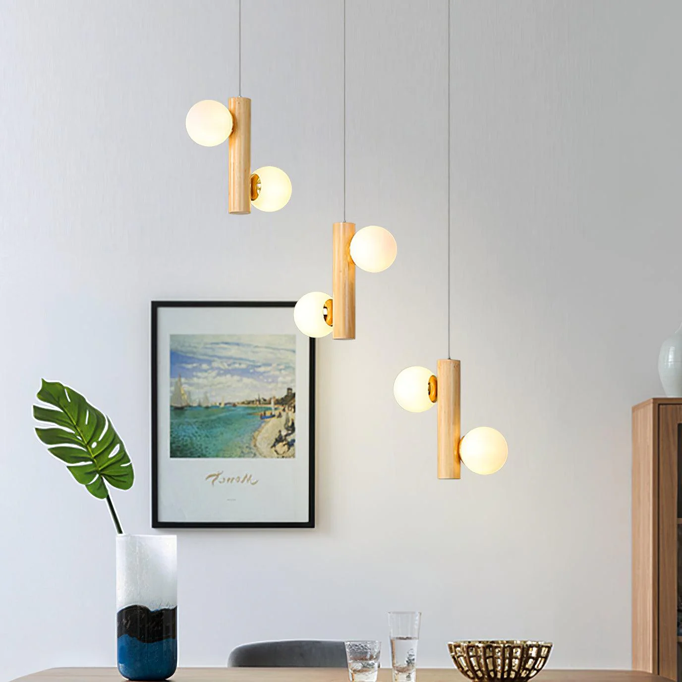 Solstica Wood Classic Pendant Lamp - Image 15