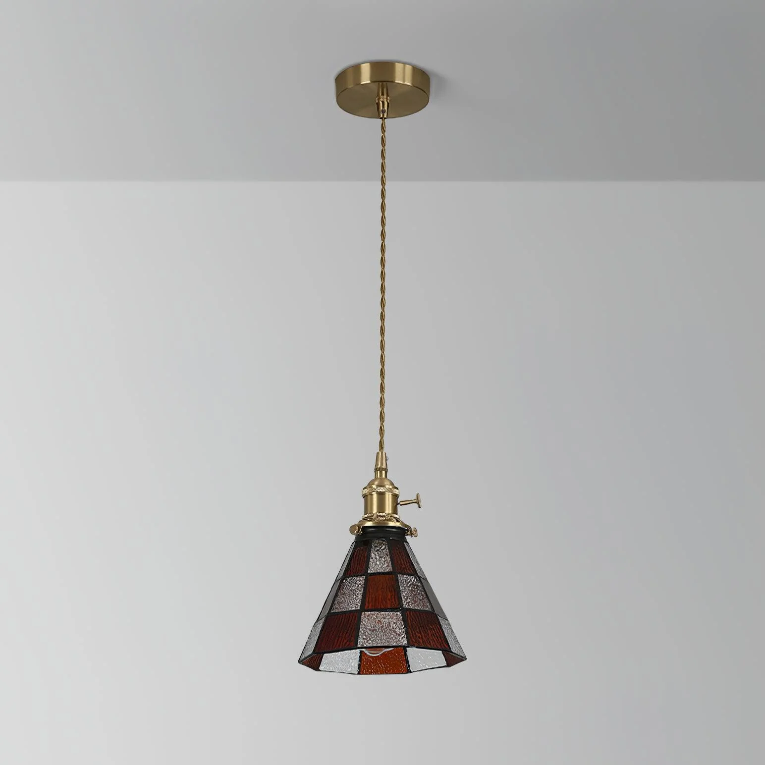 Solviace Brass Luxurious Pendant Light - Image 6