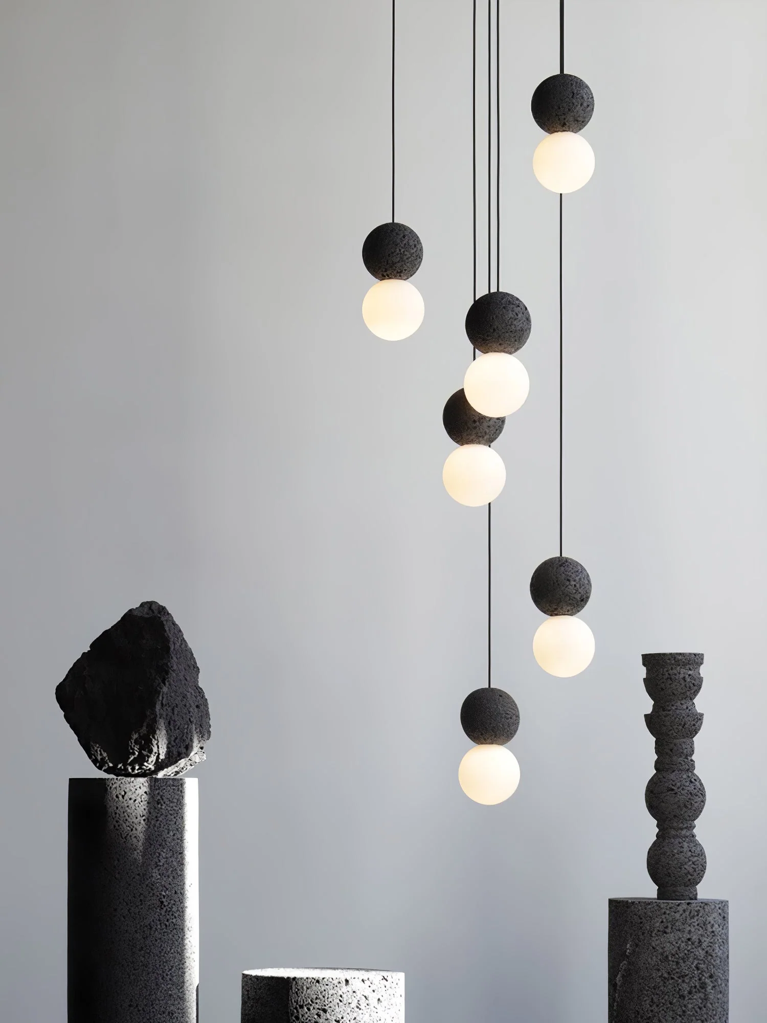 Solvicen Cement Minimalist Pendant Lamp - Image 23