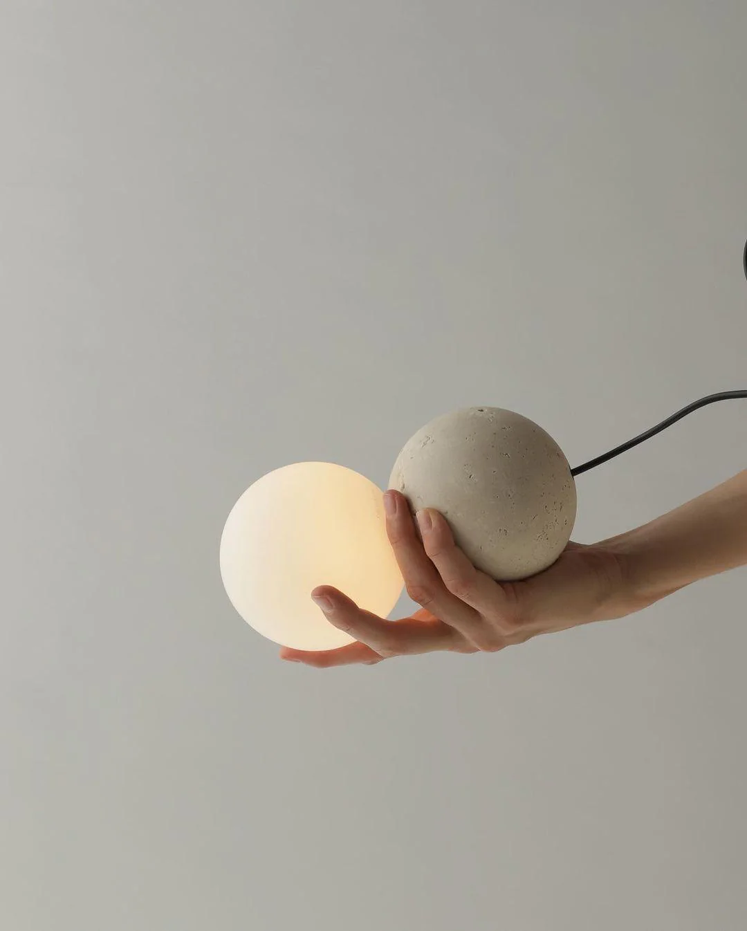 Solvicen Cement Minimalist Pendant Lamp - Image 3