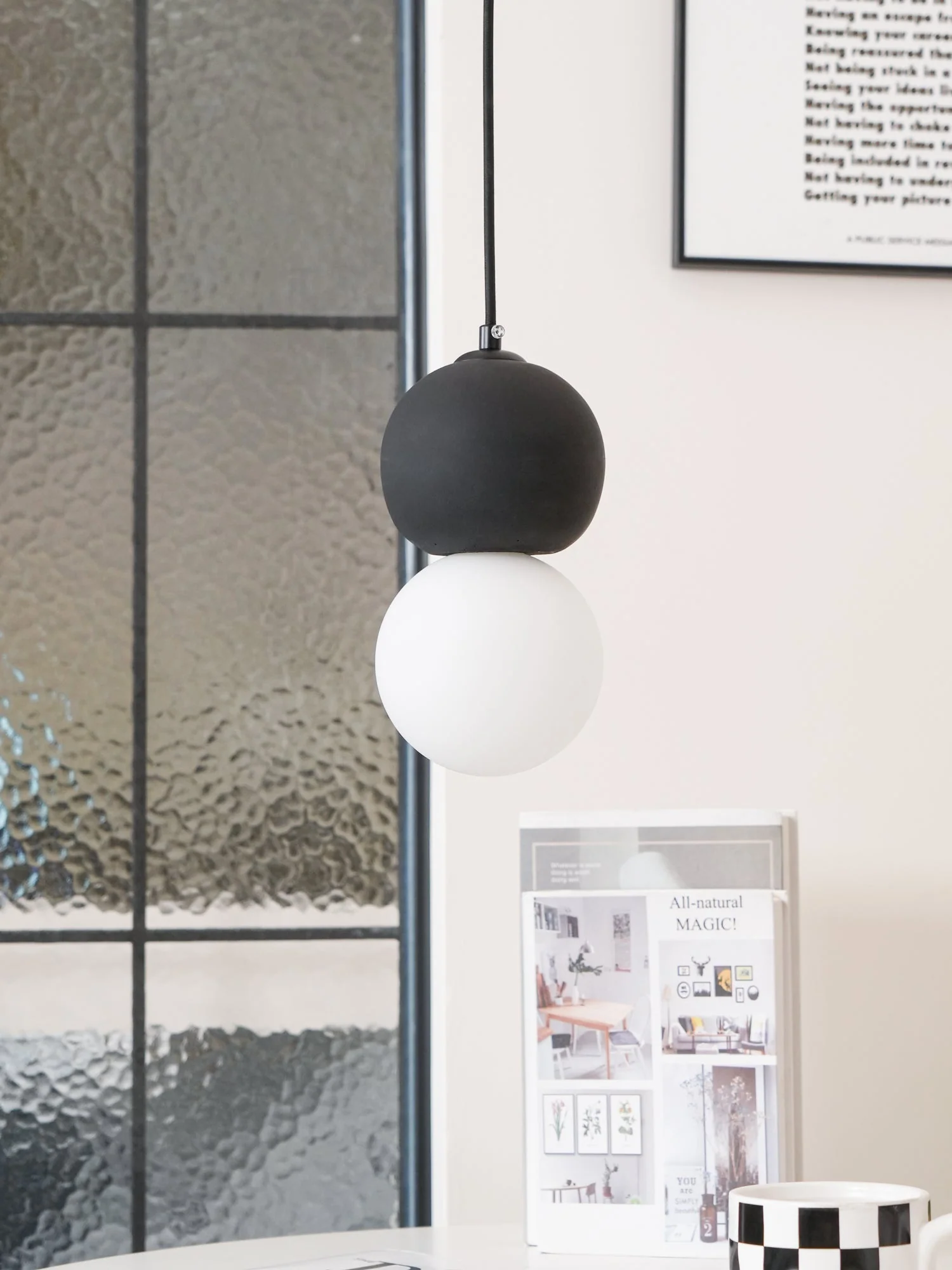 Solvicen Cement Minimalist Pendant Lamp - Image 33
