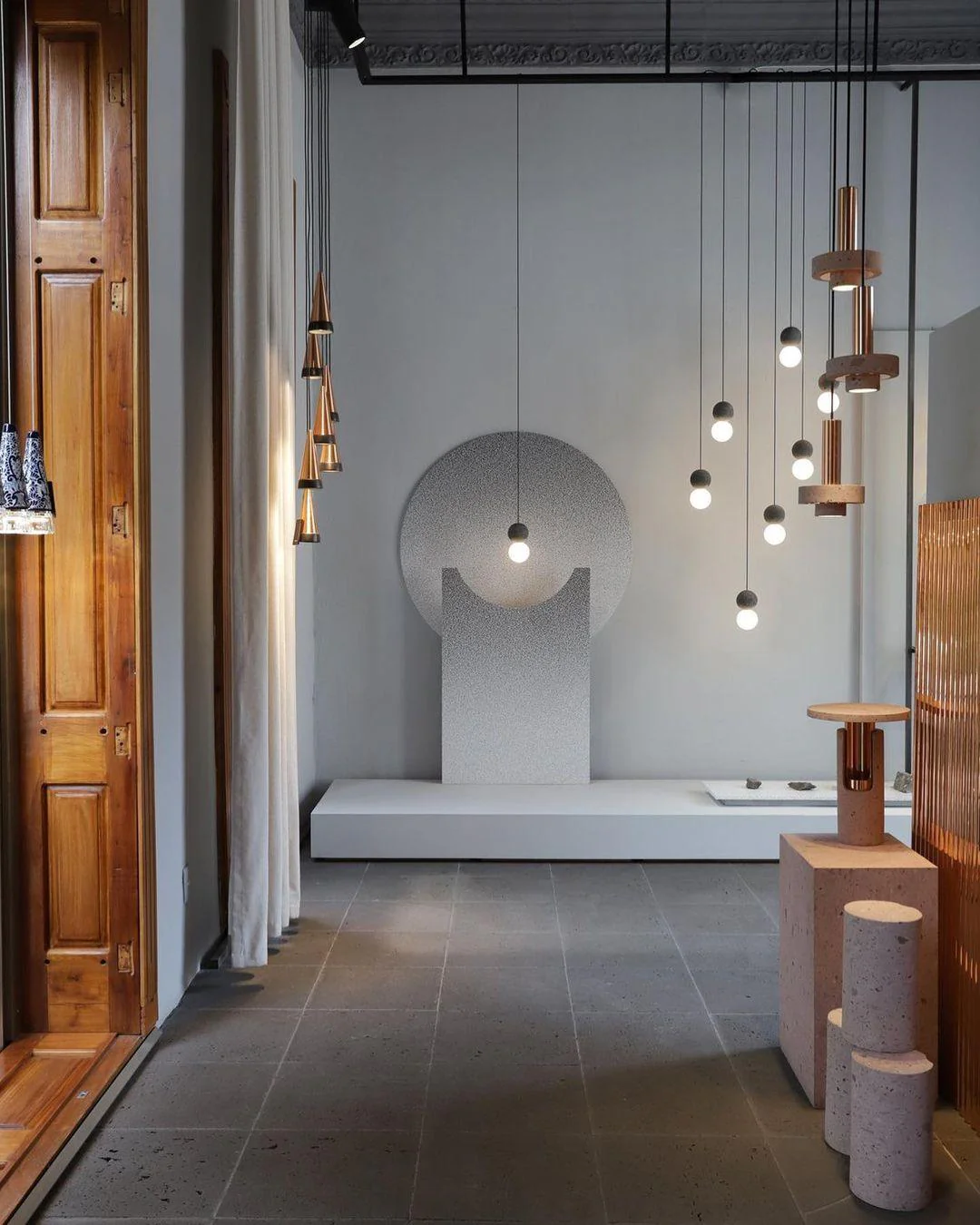 Solvicen Cement Minimalist Pendant Lamp - Image 92