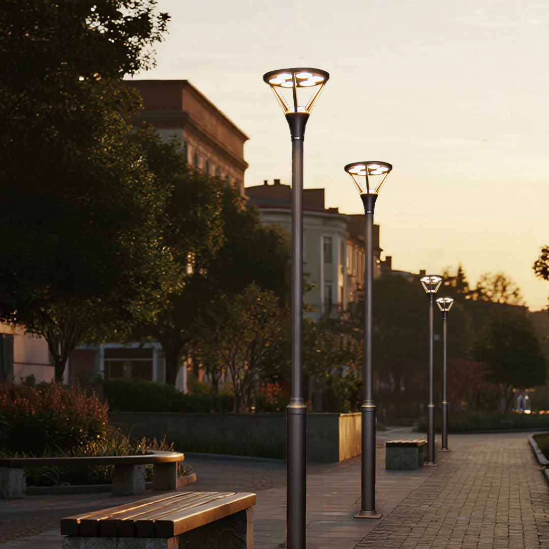 Sparng Minimalist LED Outdoor Post Lights - Image 2