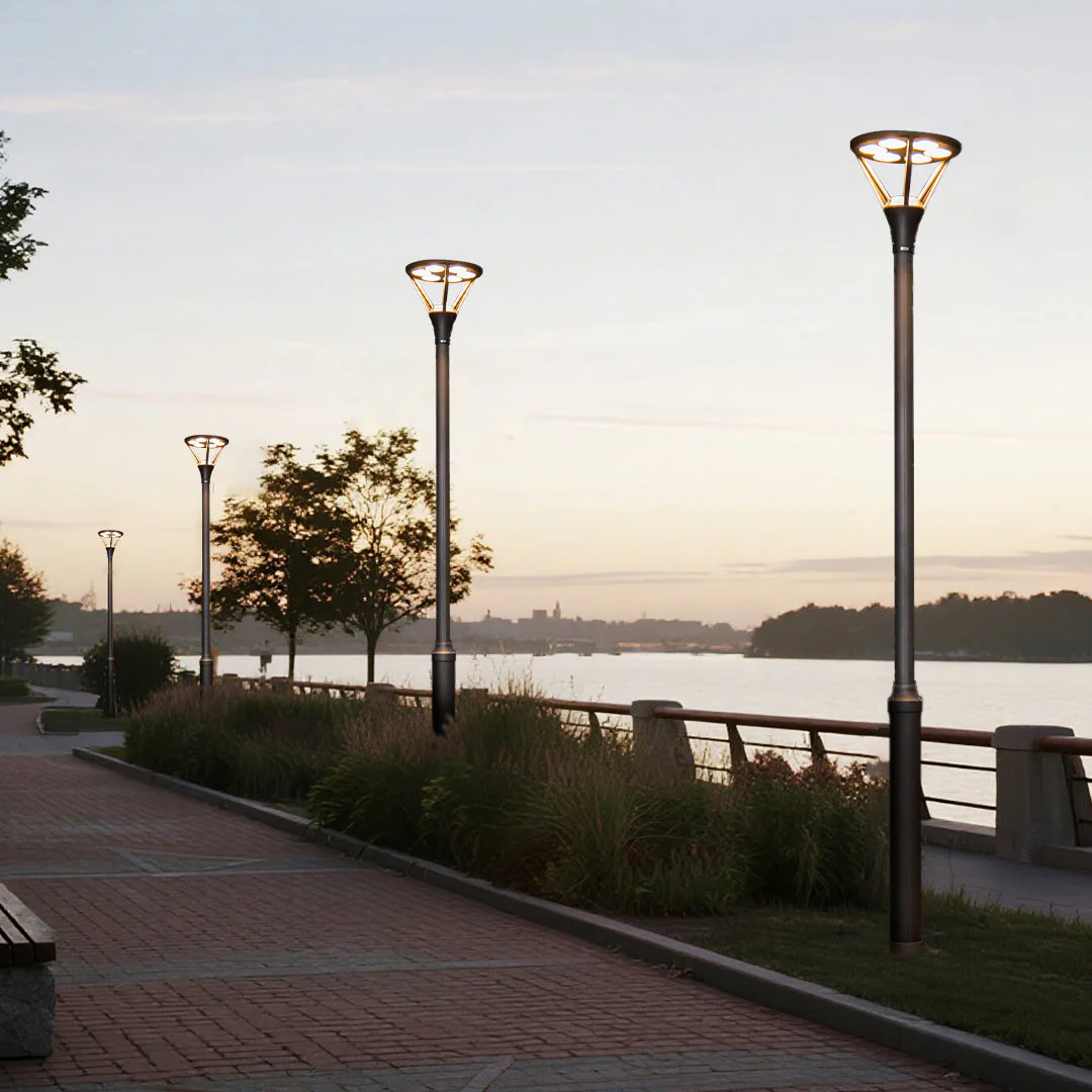 Sparng Minimalist LED Outdoor Post Lights - Image 5