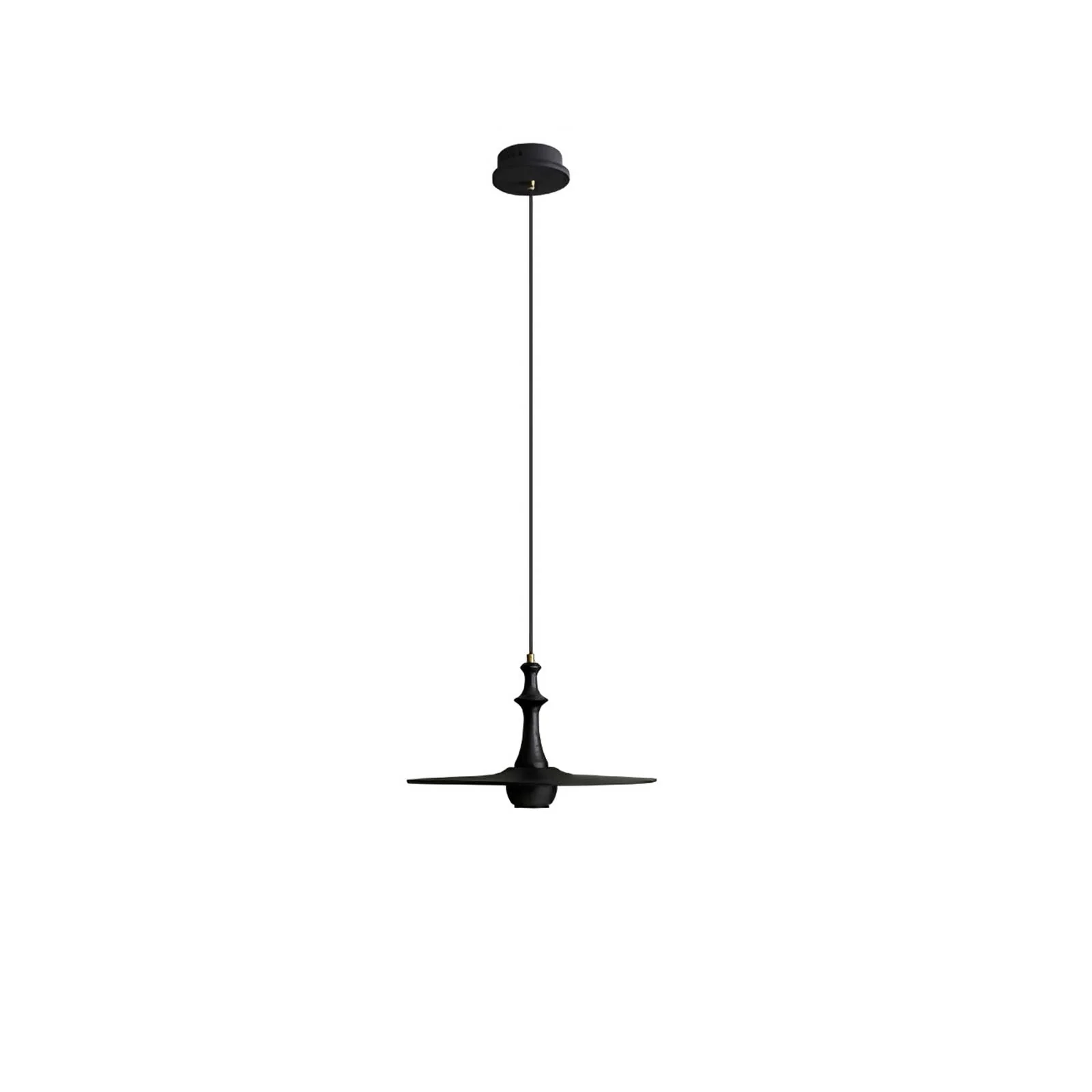 Spindle Wooden Spin Pendant Light - Image 13