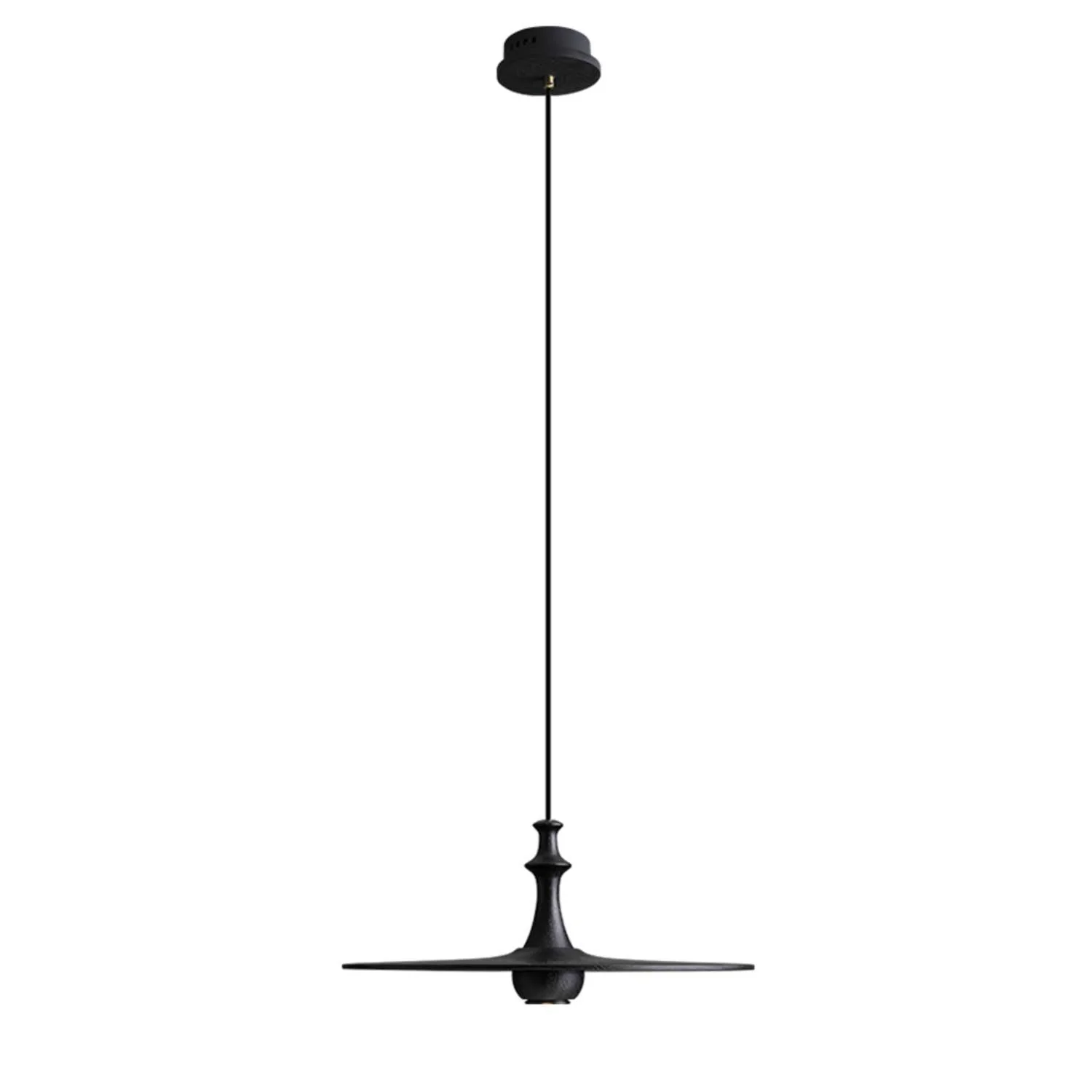 Spindle Wooden Spin Pendant Light - Image 18