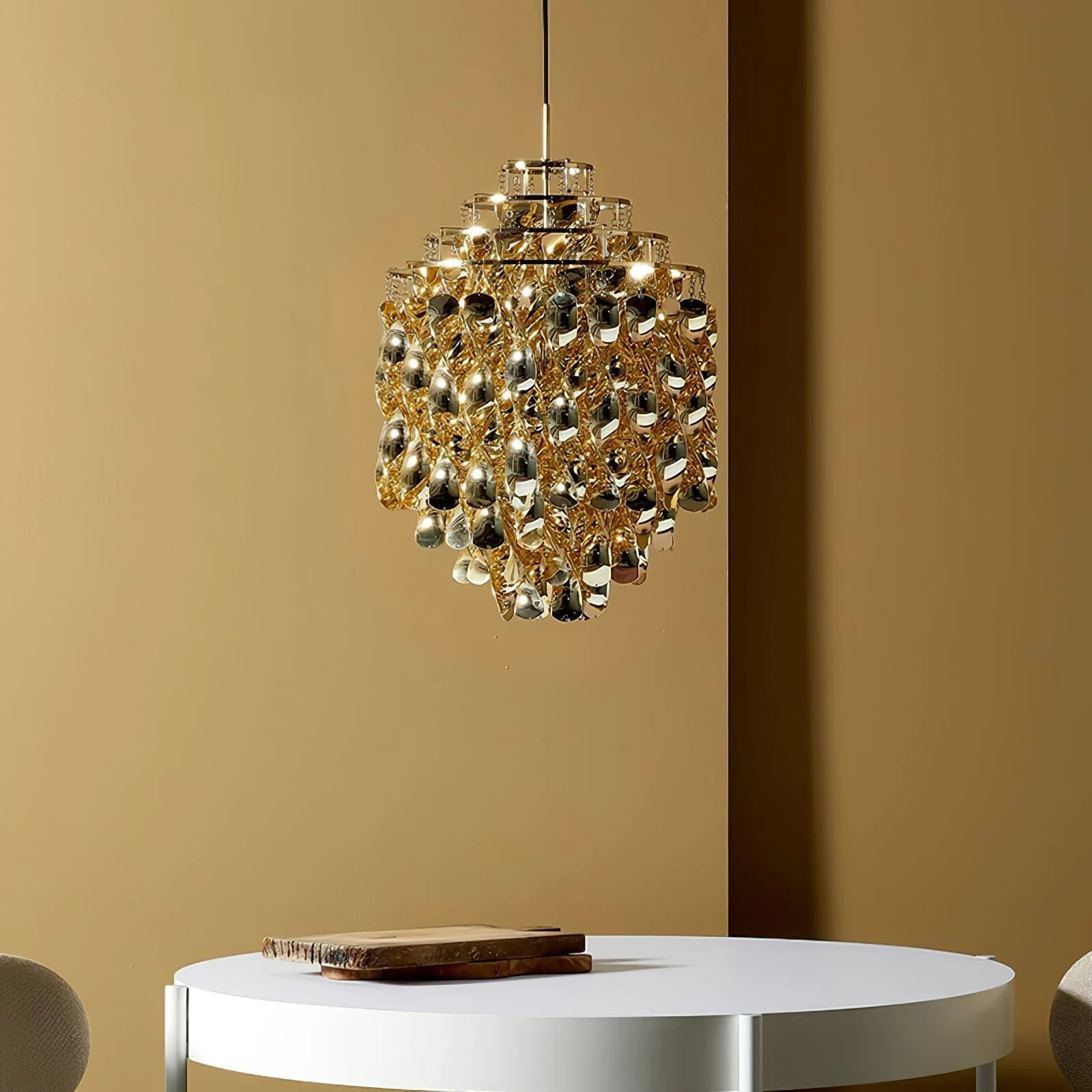 Spiral Contemporary Pendant Light - Image 12