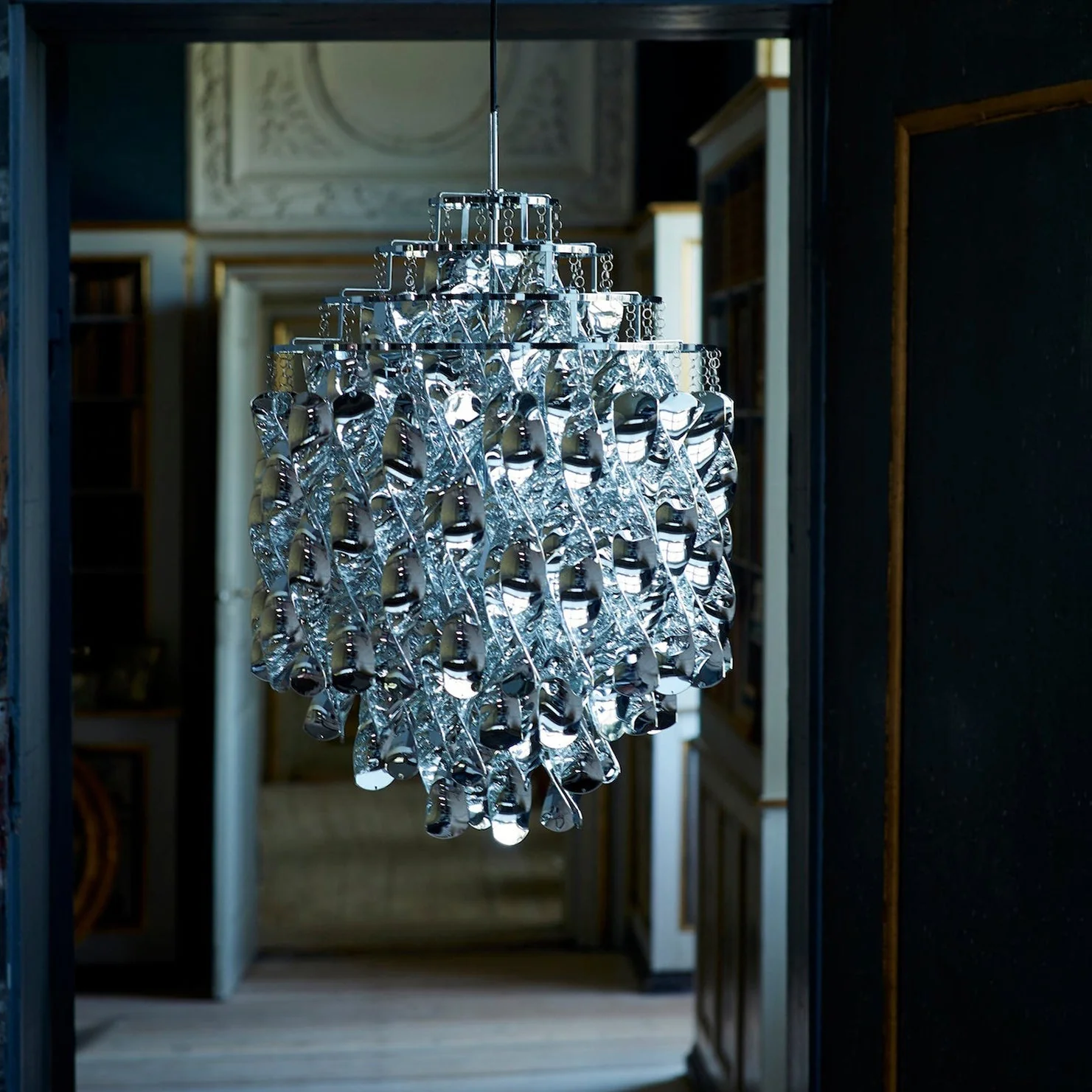 Spiral Contemporary Pendant Light - Image 18