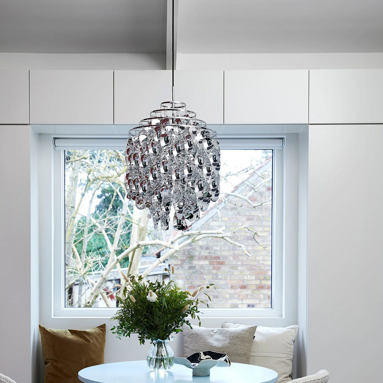 Spiral Contemporary Pendant Light - Image 2