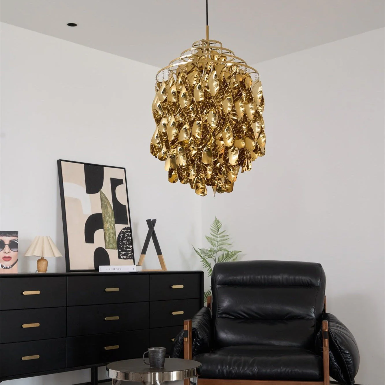 Spiral Contemporary Pendant Light - Image 5