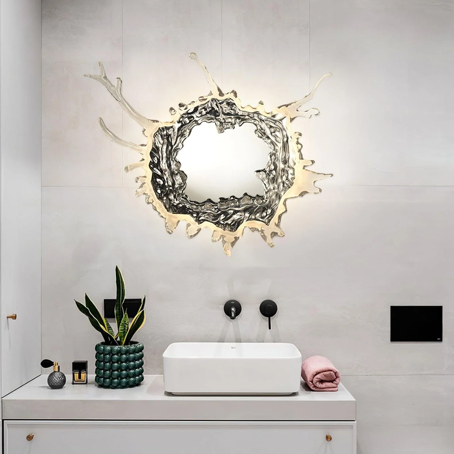 Splash Modern Mirror Wall Lamp - Image 18
