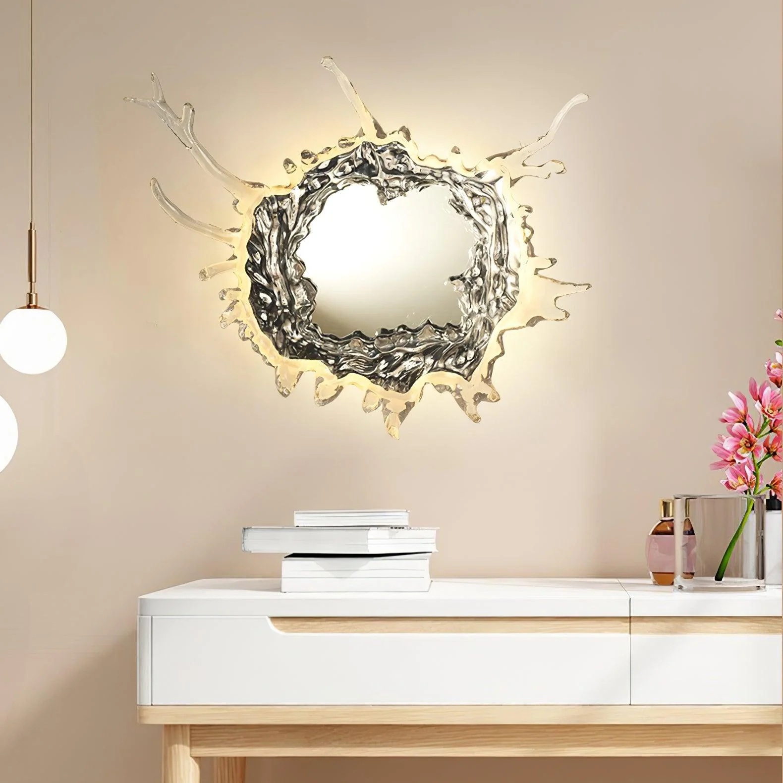 Splash Modern Mirror Wall Lamp - Image 4