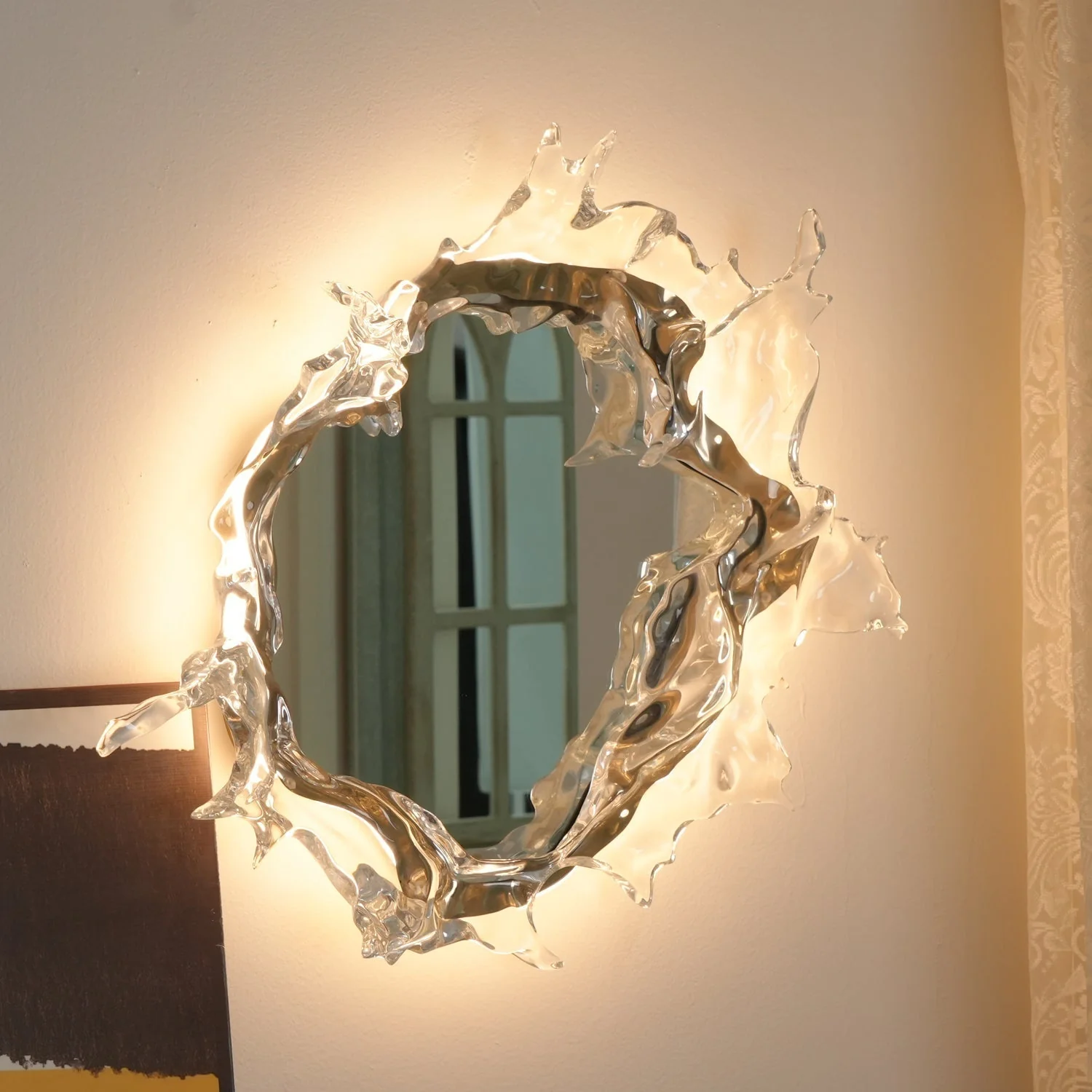 Splash Modern Mirror Wall Lamp - Image 48