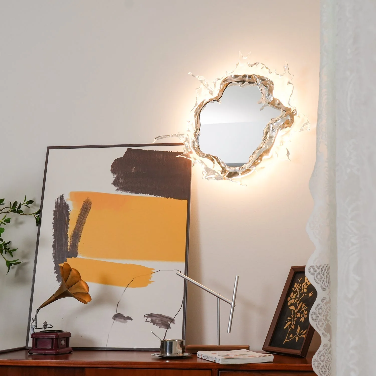 Splash Modern Mirror Wall Lamp - Image 52