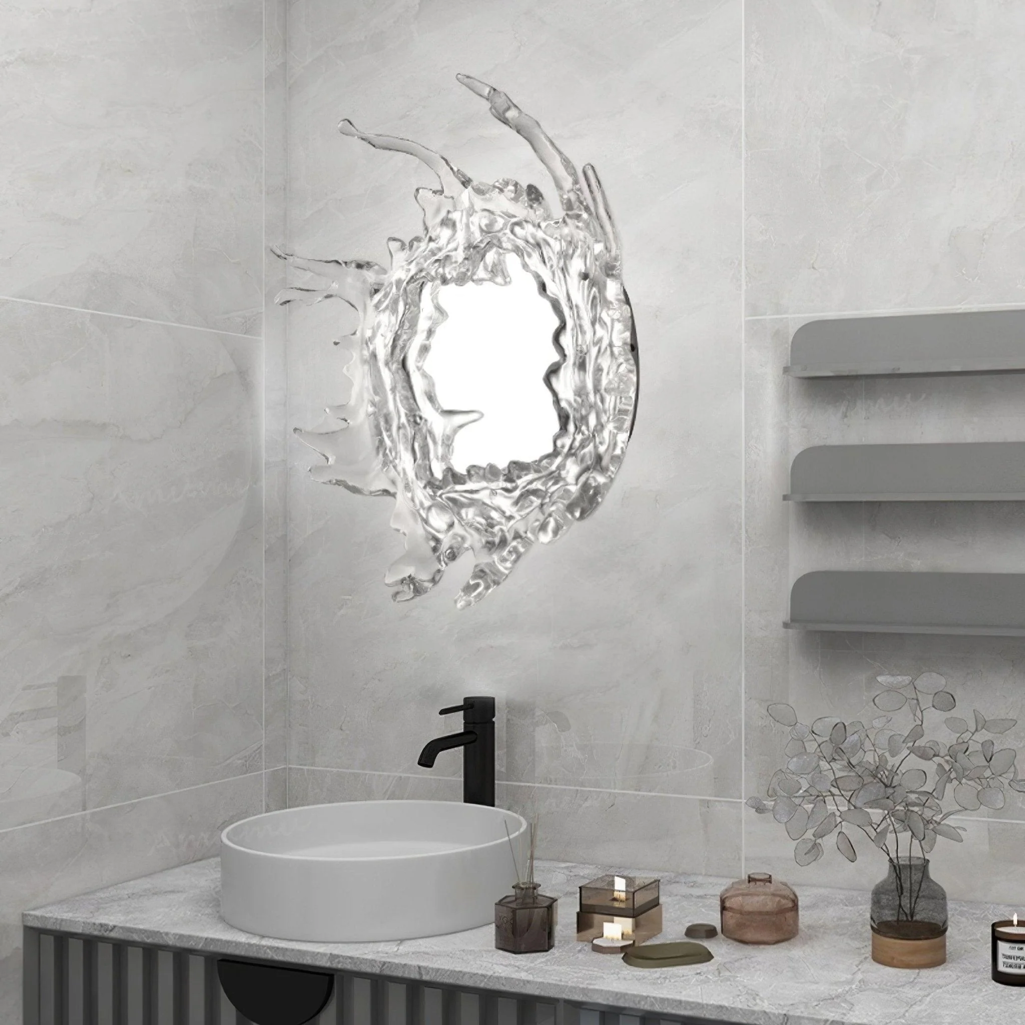 Splash Modern Mirror Wall Lamp - Image 67