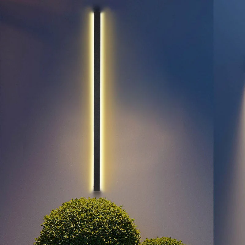 Sprike Linear Modern Outdoor Wall Porch Lights - Image 8
