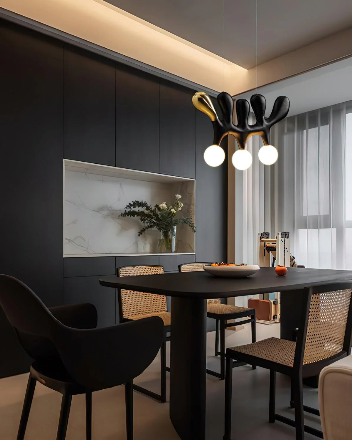 Sprout Contemporary Wood Pendant Lamp - Image 15