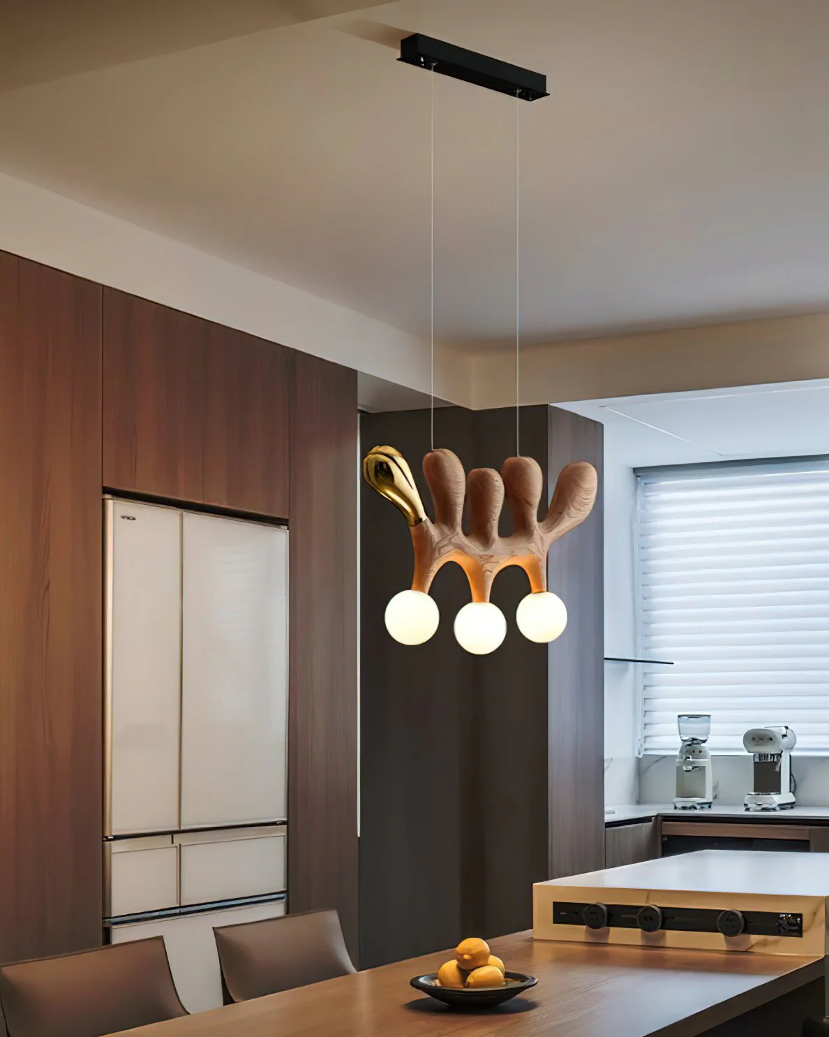 Sprout Contemporary Wood Pendant Lamp - Image 16