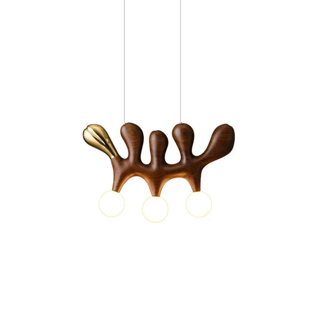 Sprout Contemporary Wood Pendant Lamp - Image 17