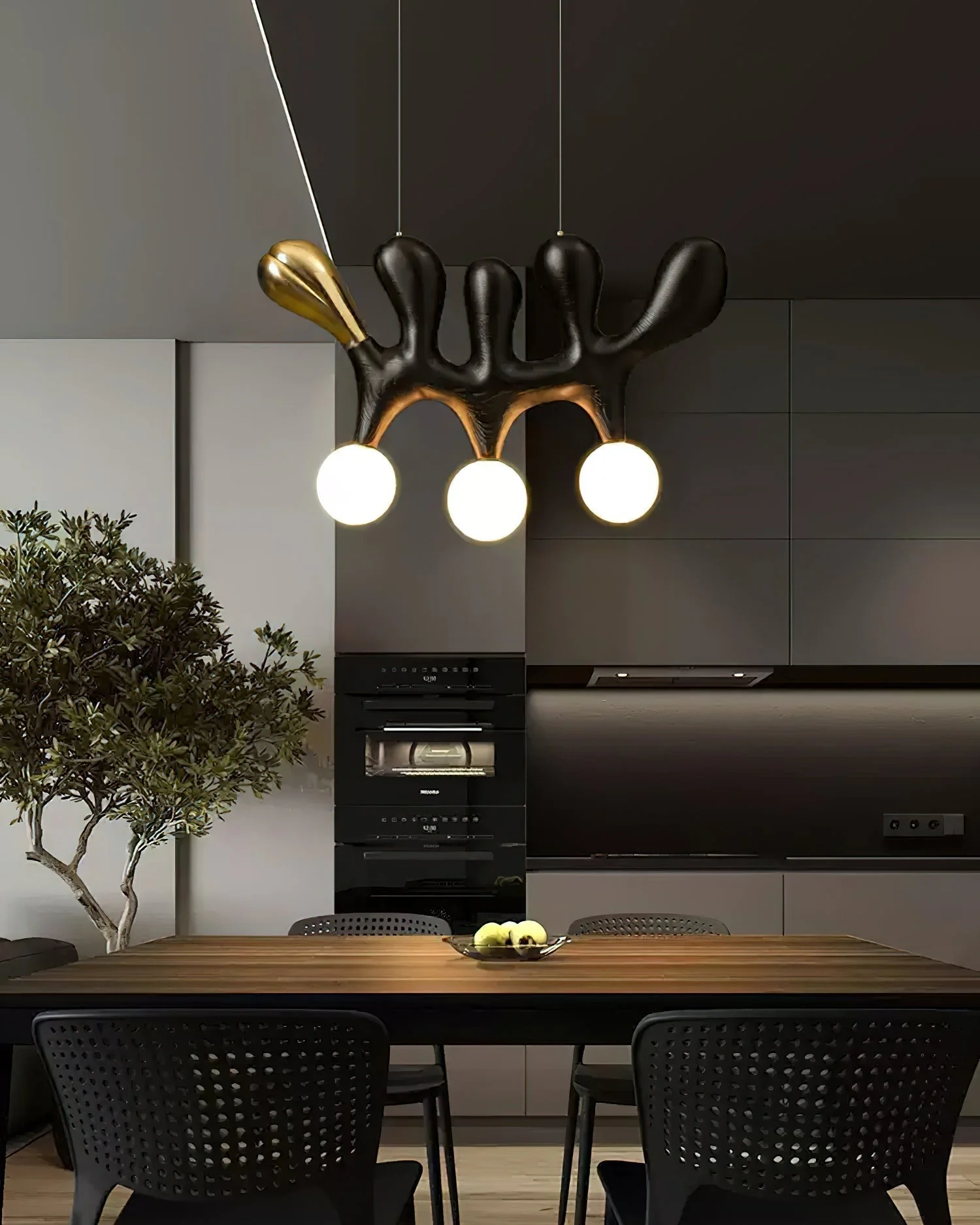 Sprout Contemporary Wood Pendant Lamp - Image 23