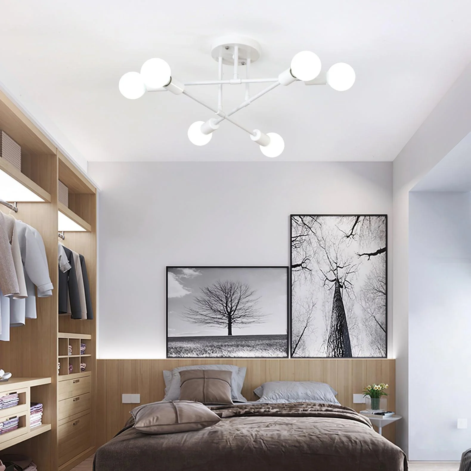 Sputnik Modern Ceiling Light - Image 13
