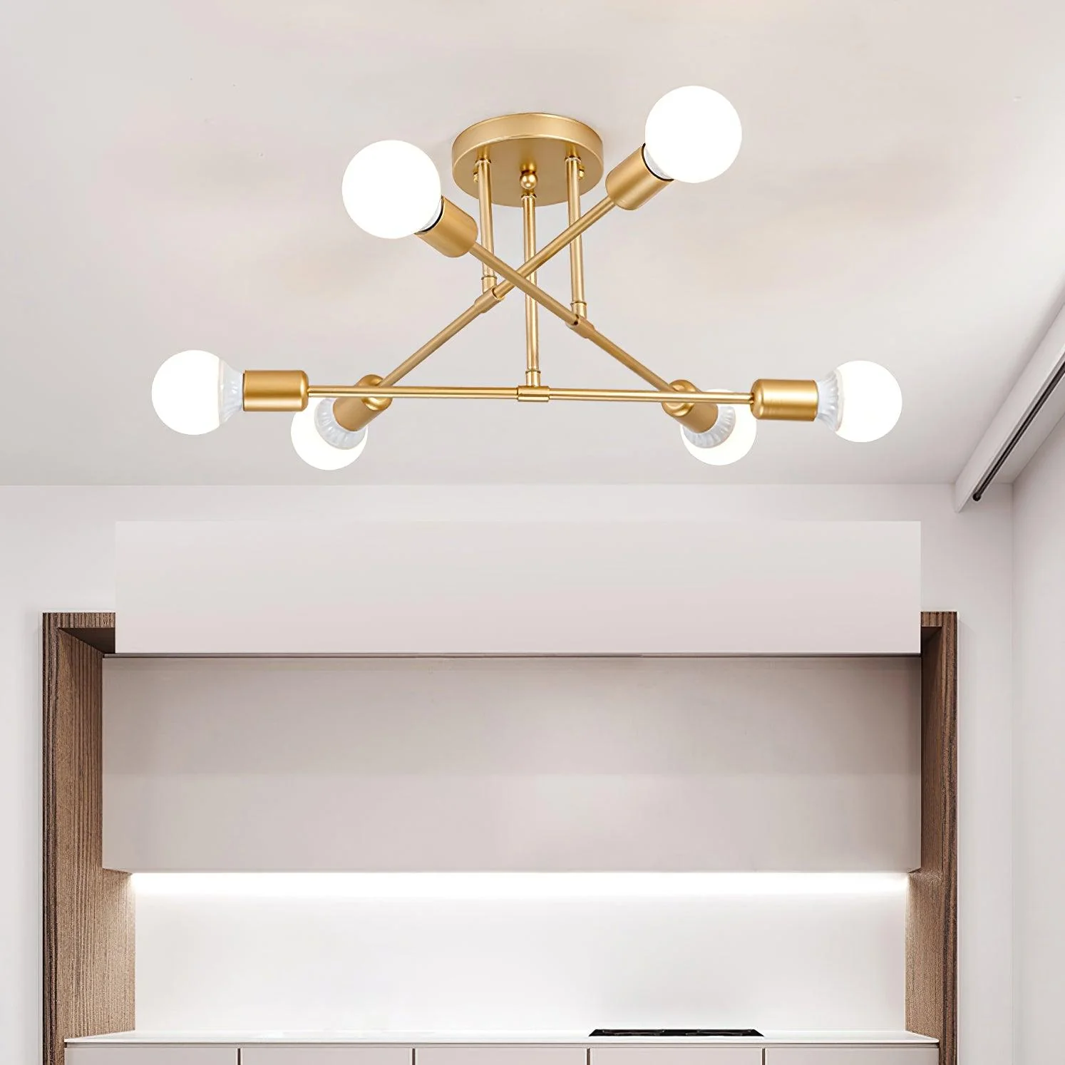 Sputnik Modern Ceiling Light - Image 7