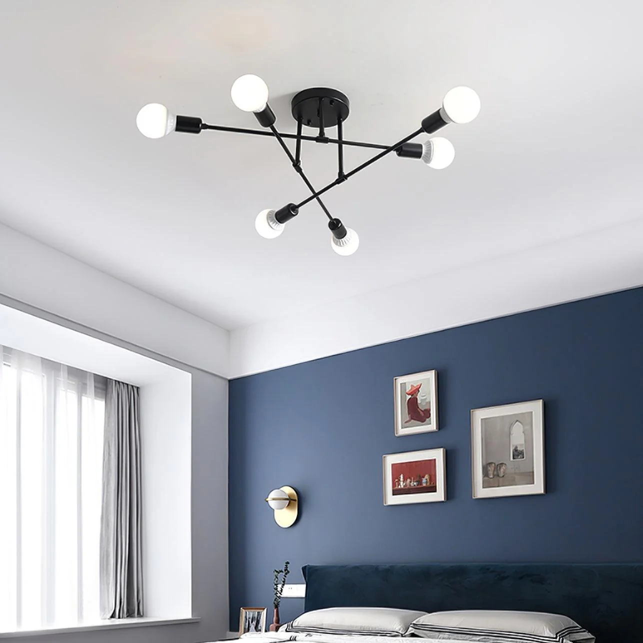 Sputnik Modern Ceiling Light - Image 8