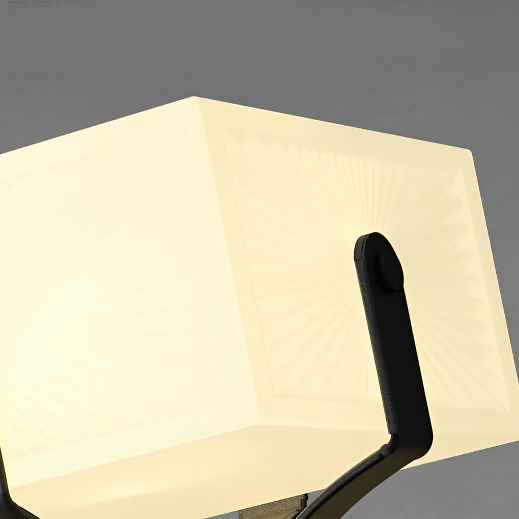 Ernestine Square LED Creative Modern Steel Outdoor Fence Post Lights - Image 7