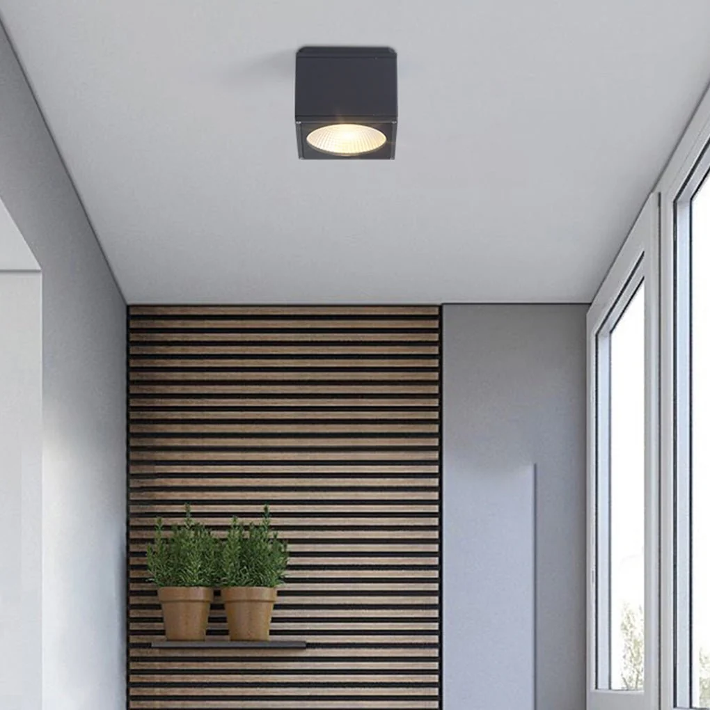 Square LED Waterproof Ceiling Light Downlight for Balcony Entrance Hallway Bedroom - Image 10