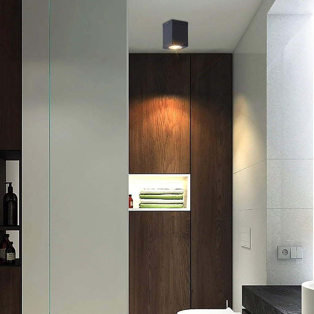 Square LED Waterproof Ceiling Light Downlight for Balcony Entrance Hallway Bedroom - Image 11