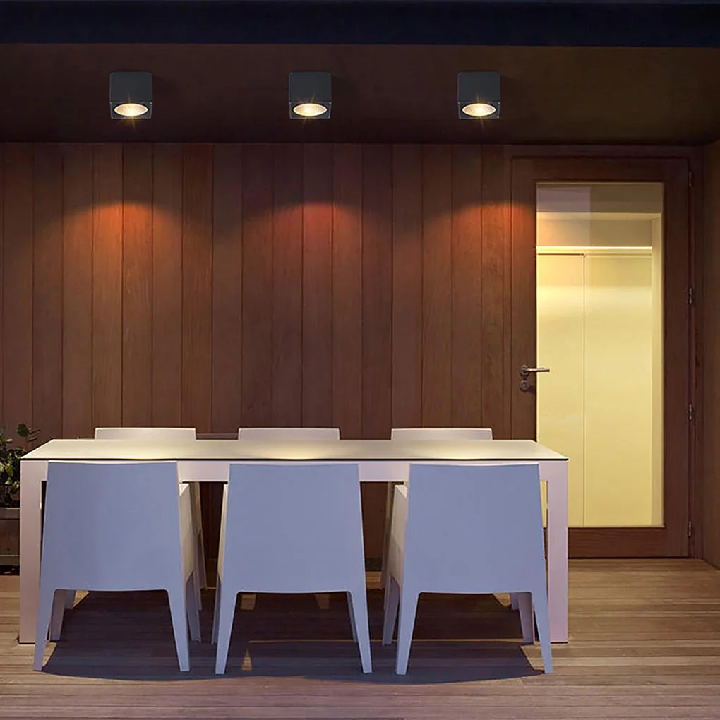 Square LED Waterproof Ceiling Light Downlight for Balcony Entrance Hallway Bedroom - Image 14