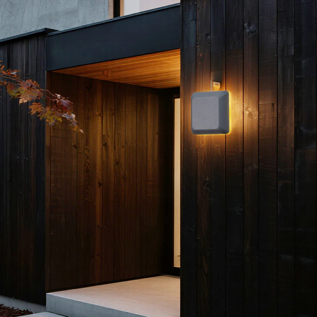 Star Die-cast Minimalist Geometric Outdoor Wall Light - Image 11