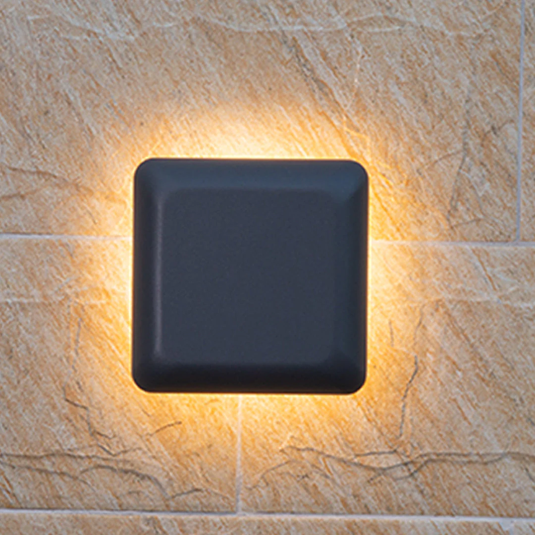 Star Die-cast Minimalist Geometric Outdoor Wall Light - Image 12