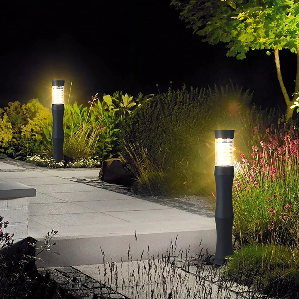 Stefan Modern Minimalist Outdoor Bollard Lights - Image 11