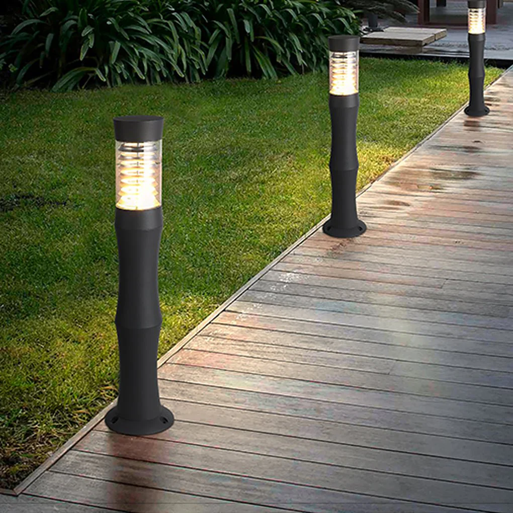 Stefan Modern Minimalist Outdoor Bollard Lights - Image 6