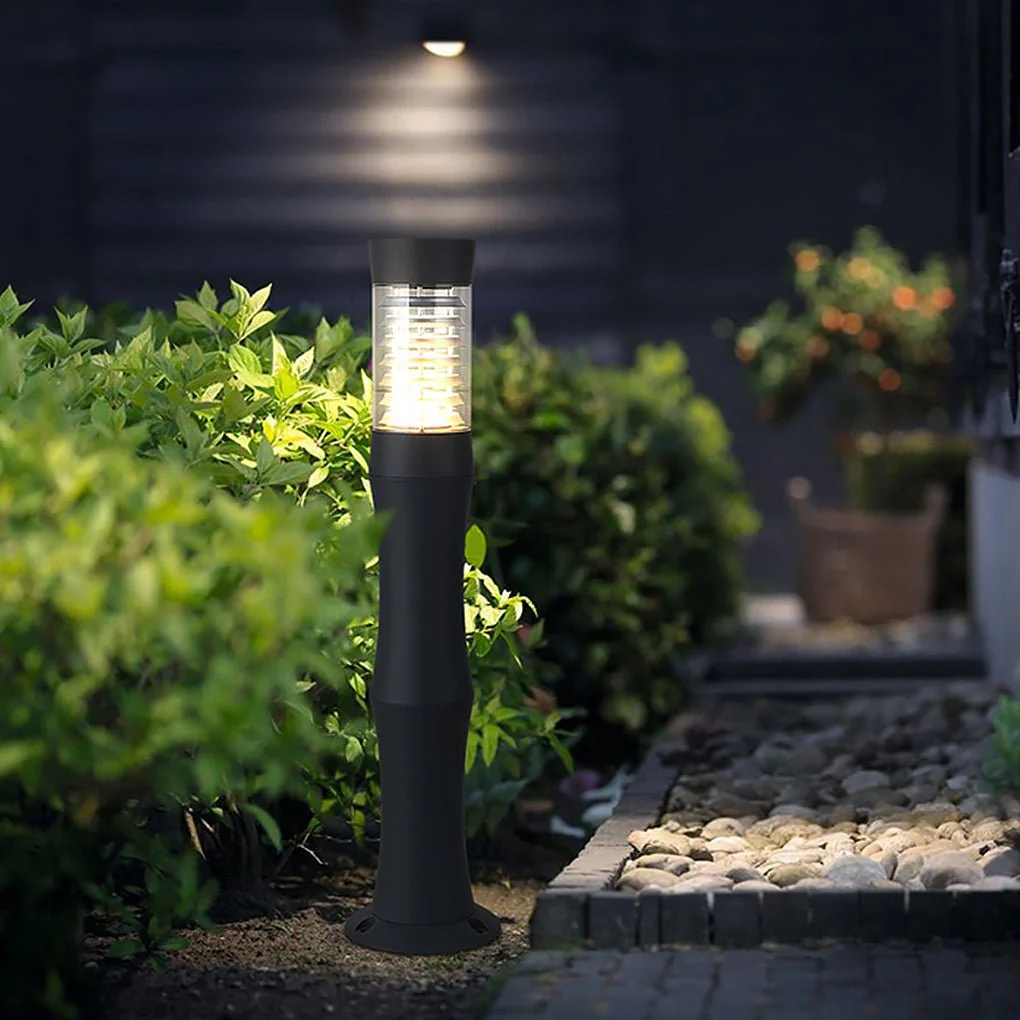 Stefan Modern Minimalist Outdoor Bollard Lights - Image 9