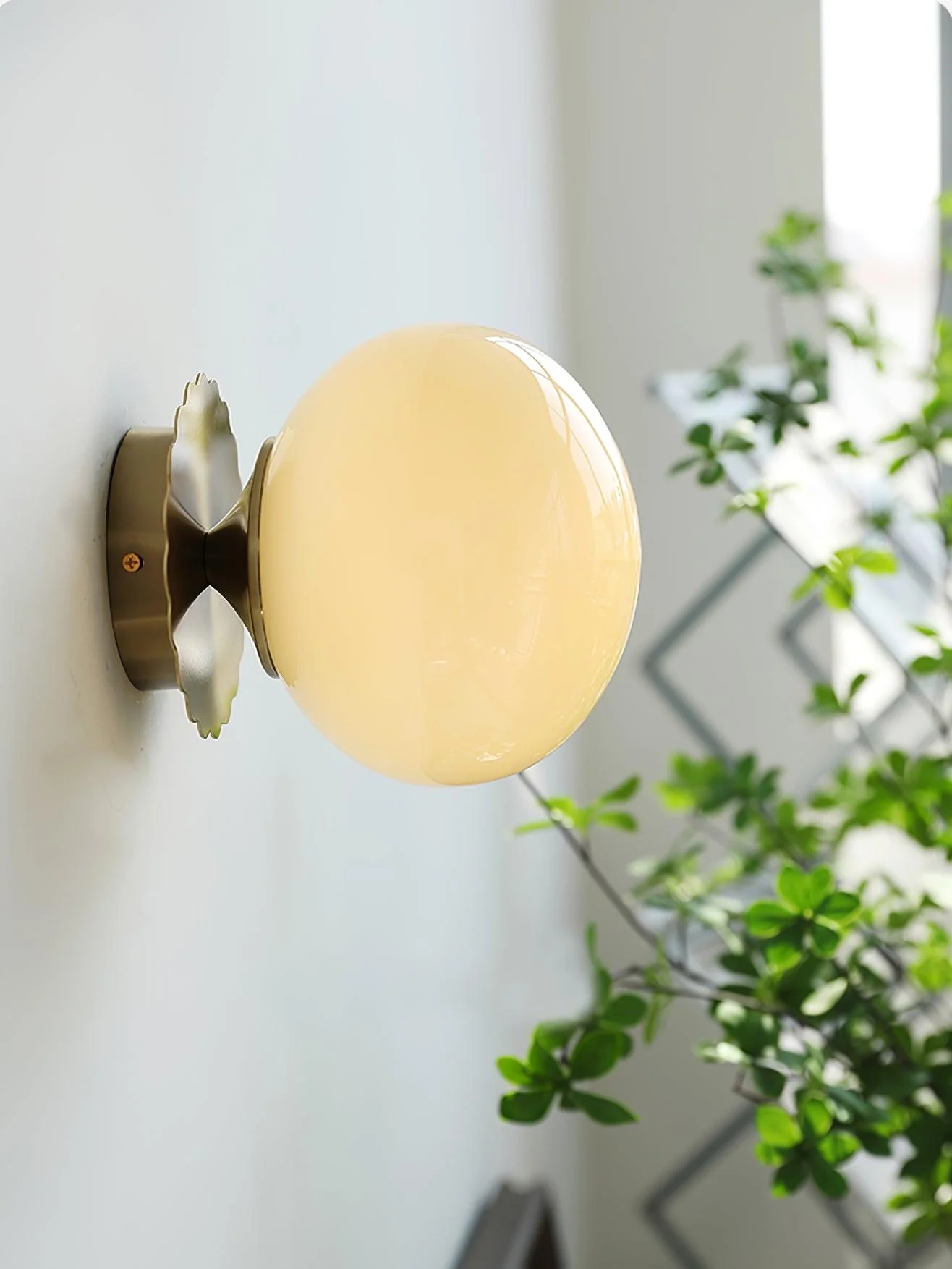Stefan Modern Minimalist Glass Sconces Wall lamp - Image 5