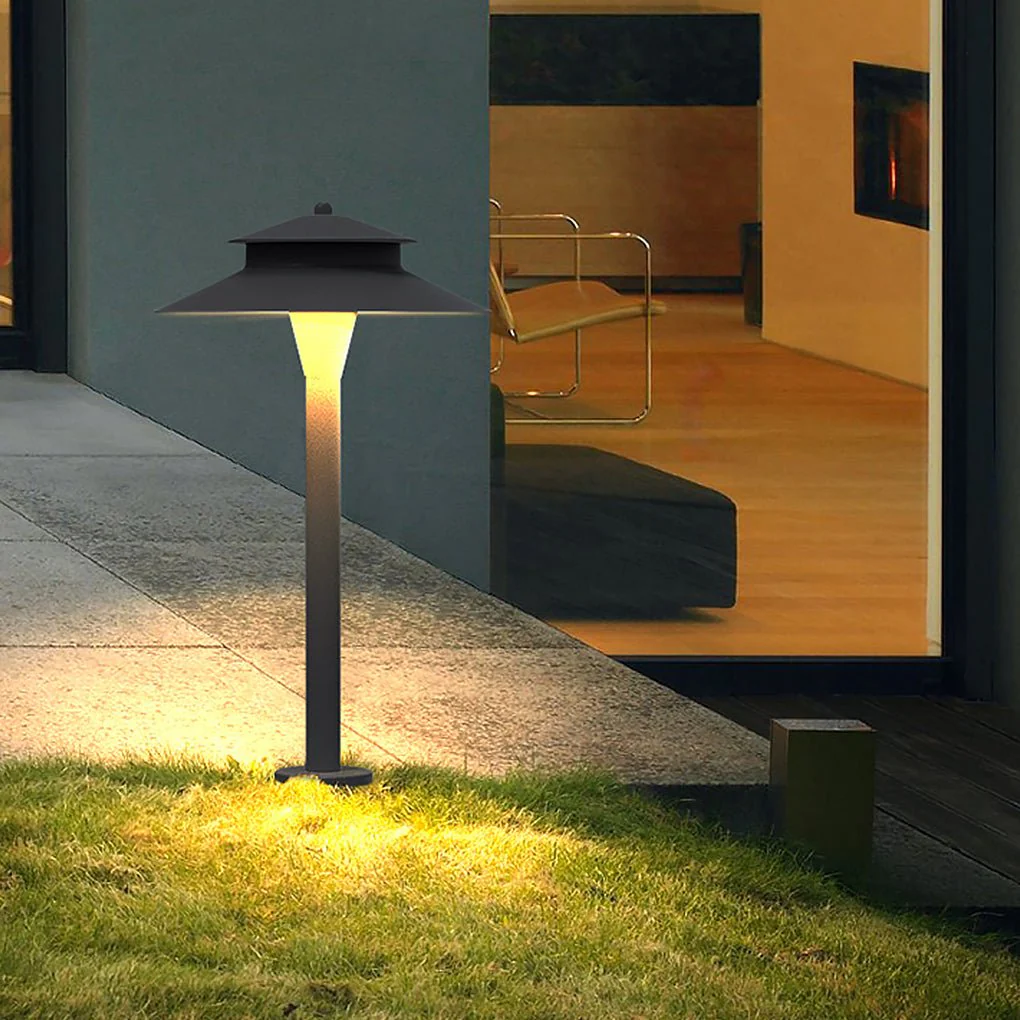 Sterling Industrial Outdoor Pathway Lawn Lamp - Image 2