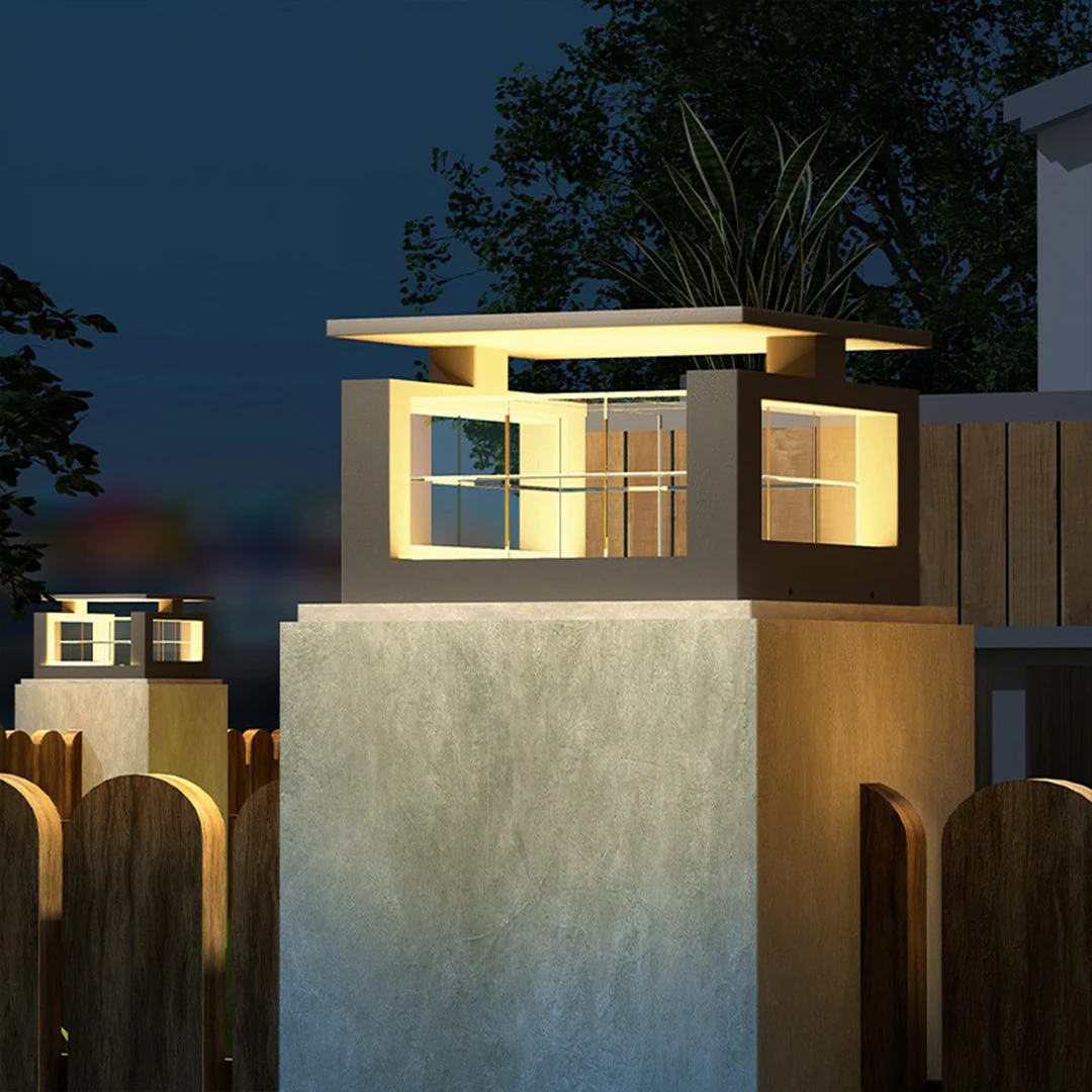 Stewart LED Waterproof Stainless Steel Outdoor Pillar Lights - Image 8