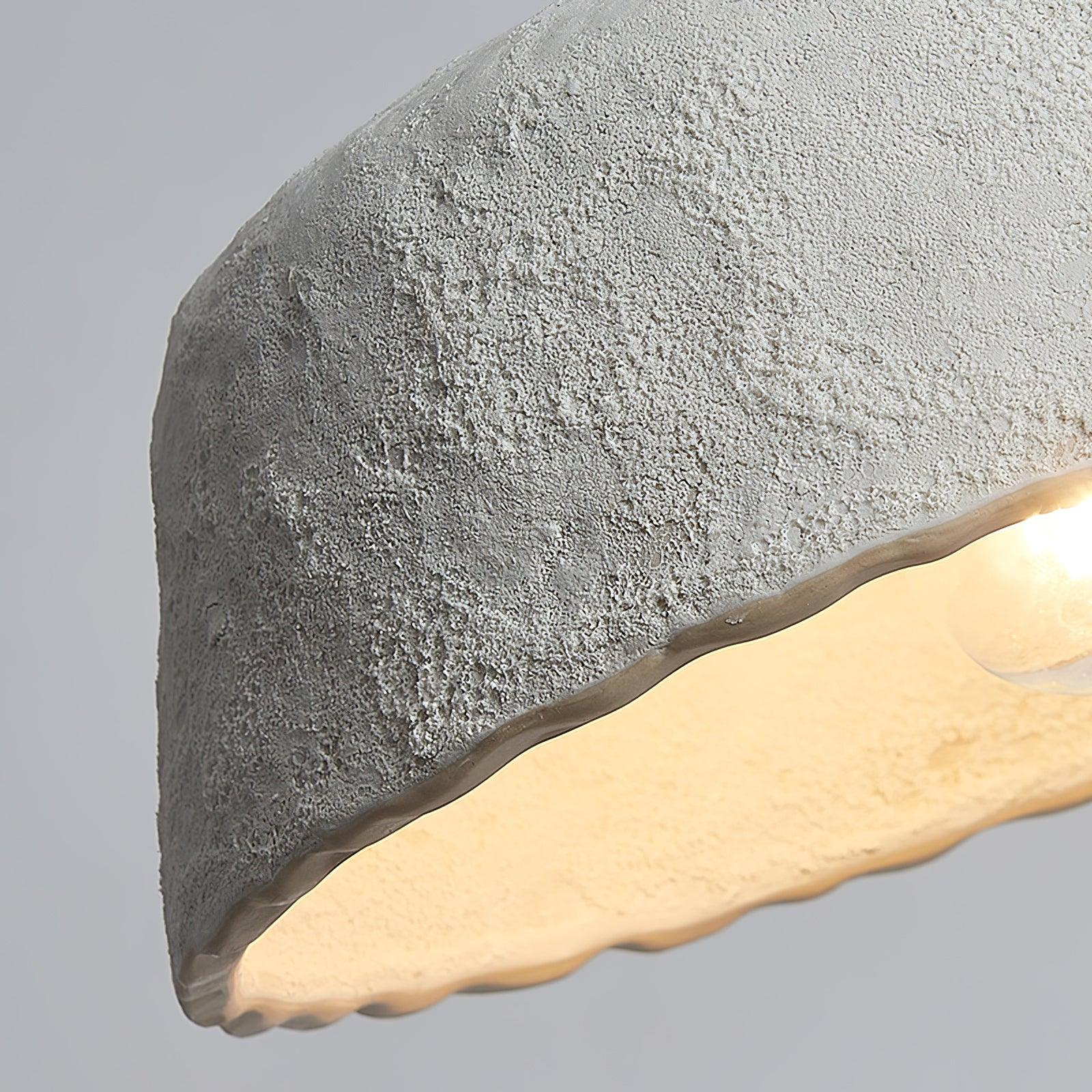 Stone Contemporary Wood Pendant Lamp - Image 16