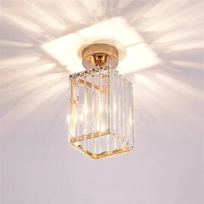 Stonel Modern Metal/Crystal Ceiling Light, 3 Colors - Image 10