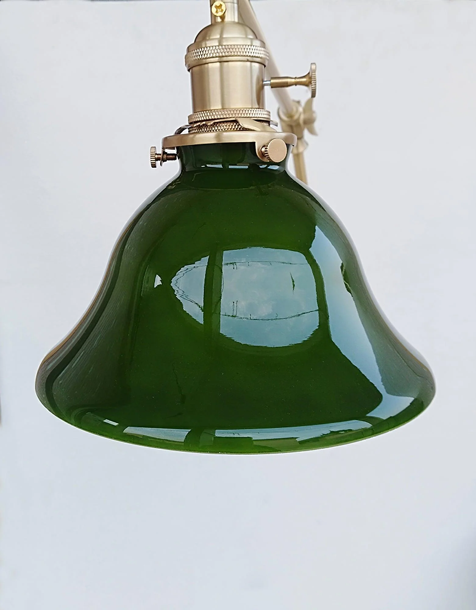 Straun Industrial Brass Wall Light - Image 19
