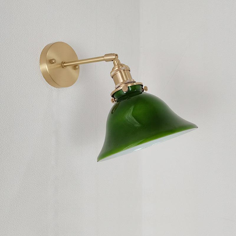 Straun Industrial Brass Wall Light - Image 31