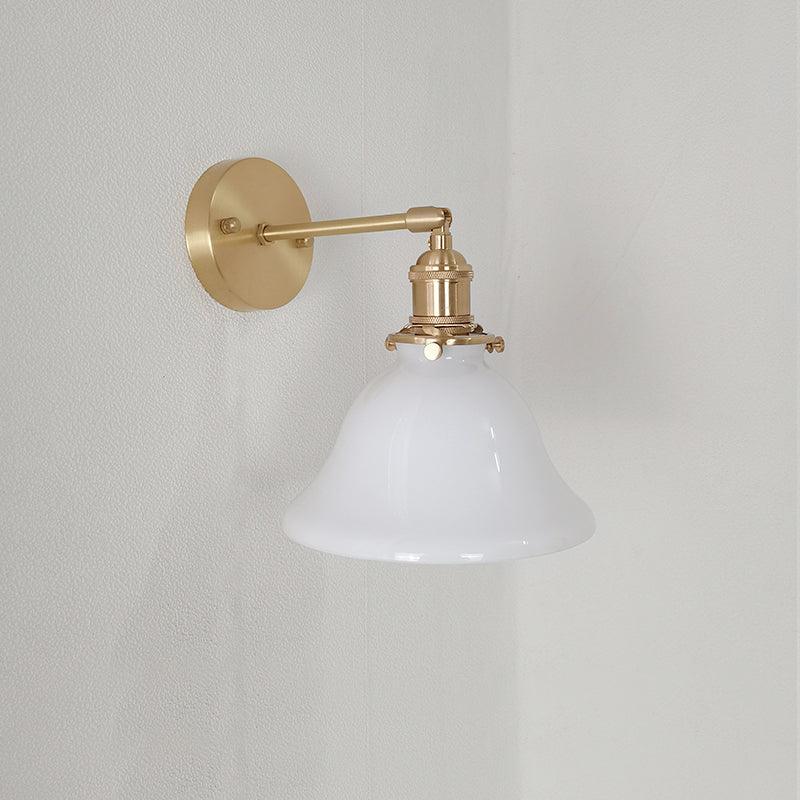 Straun Industrial Brass Wall Light - Image 32