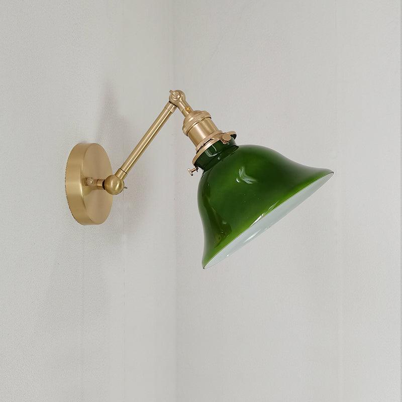 Straun Industrial Brass Wall Light - Image 33